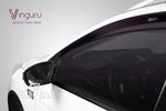 Дефлекторы окон Vinguru Datsun mi-Do 2014- хб накладные скотч к-т 4 шт., материал литьевой поликарбонат